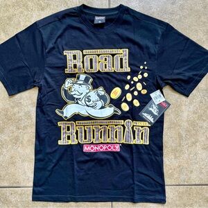Monopoly Road Runnin Shirt Tango Hotel Men’s Size Medium Black New FAST SHIPPING